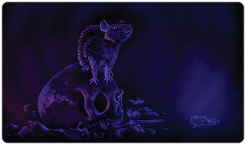 Rat on Skull Playmat