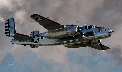 B25 Mitchell By Mark Orr Jr