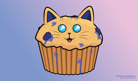 muffin cat playmat
