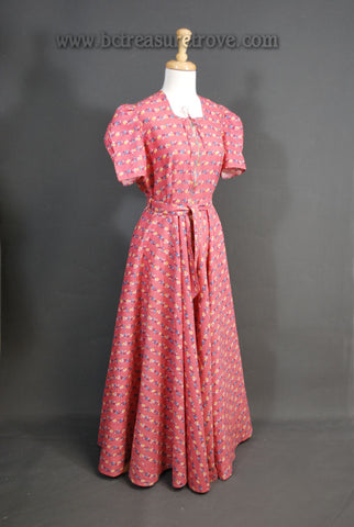 Vintage 1930s Hostess Gown