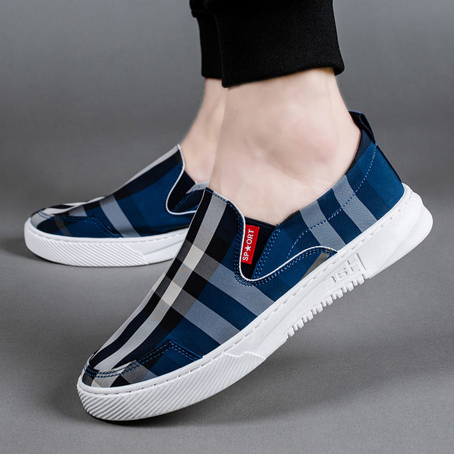 men's canvas breathable board casual shoes