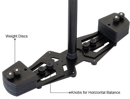 Flycam HD-3000 Camera Steadycam System with Comfort Arm and Vest Free Table Clamp and Unico Quick Release Steadycam Arm Vest