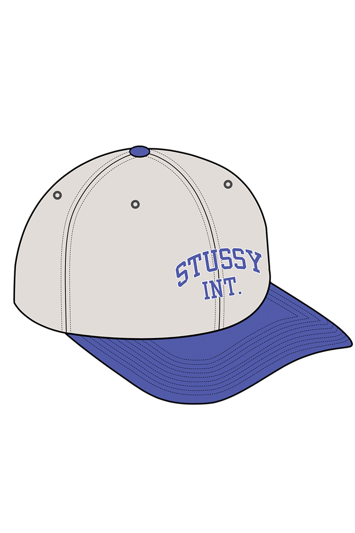 ほとんど使用してませんオーストラリアで購入 STUSSY キャップ 帽子