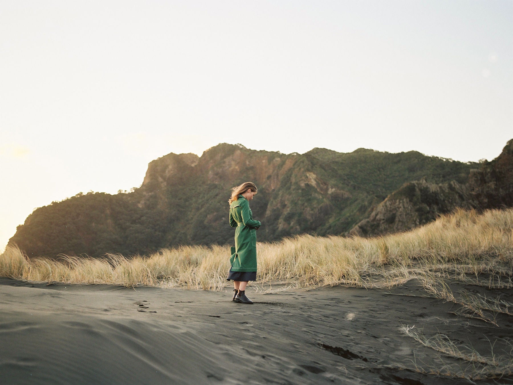 Niamh wears Dancehall Trench