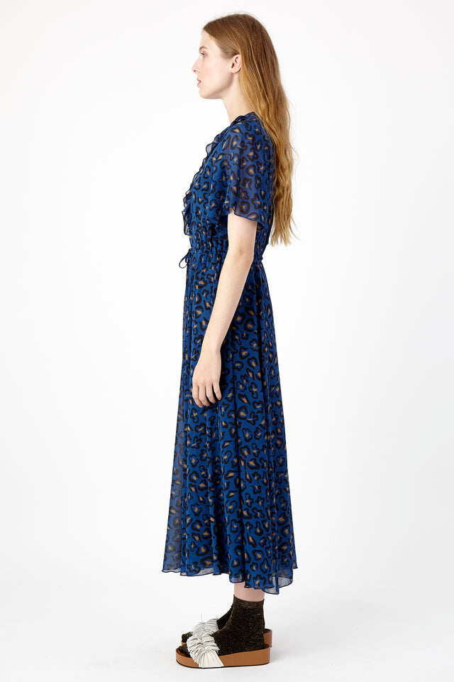 Splash midi dress