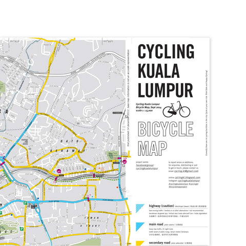 Kuala Lumpur Cycling Map
