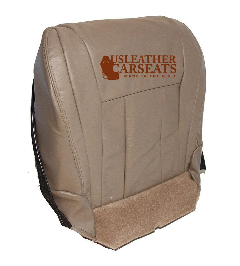 Driver Bottom Tan Leather Seat Cover For 1996 1997 1998 1999 2000 Toyo