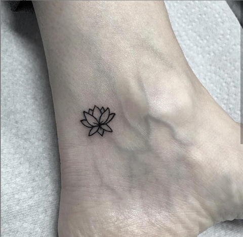 Small Lotus Tattoos