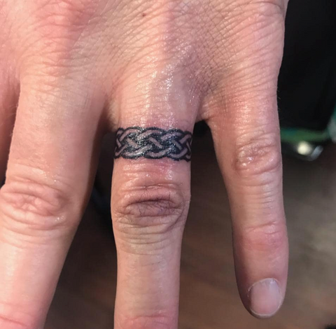 Small Ring Tattoo