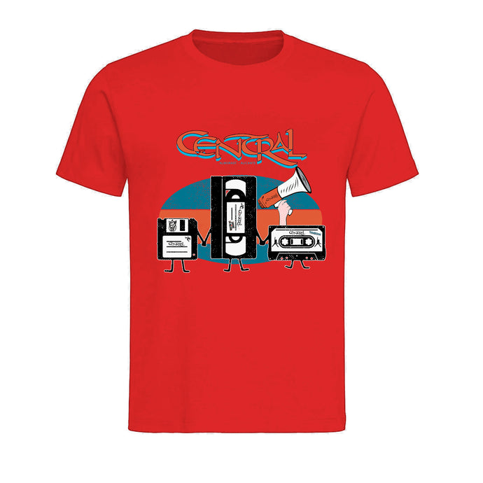 Camiseta “CENTRAL RETRO 90” Roja