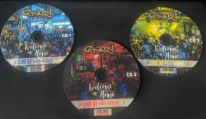 Pack CD’s “WELCOME HOME LIVE” CD1, CD2, CD3