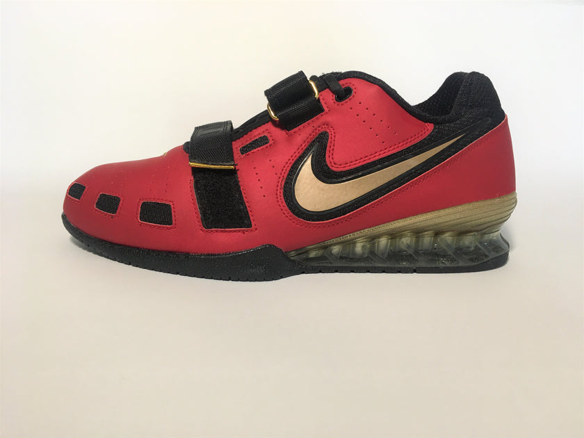 nike romaleos 2 black red