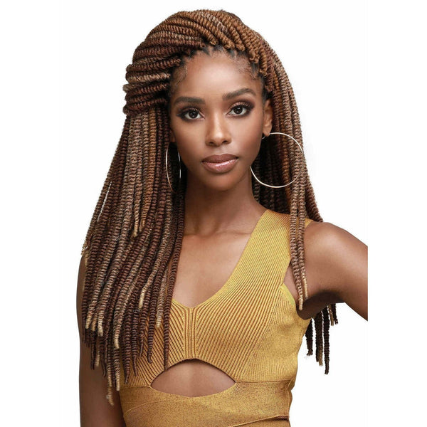 Bobbi Boss Synthetic Bomba Braids Bomba Nubian Twist 18 Divatress