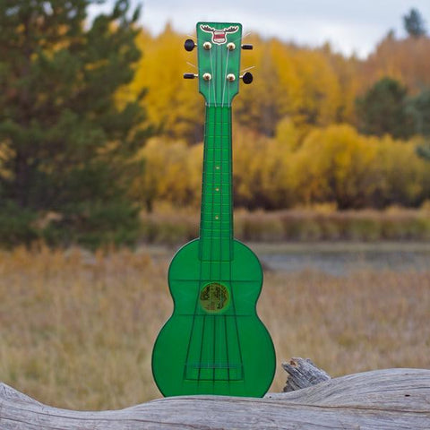 Outdoor Ukulele Bottle Green Soprano