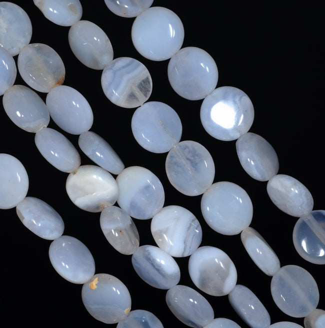 flat agate beads