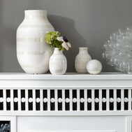 Kahler Omaggio Vases, Pearl