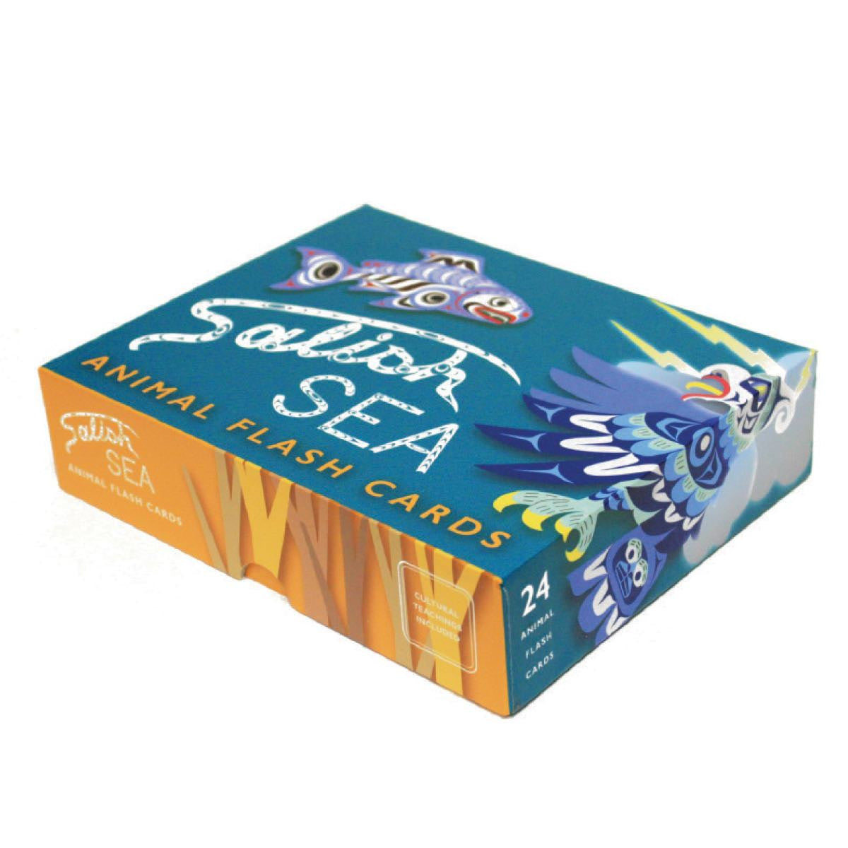 Animals of the Salish Sea Flash Card Game – Secret Planet Print Shop