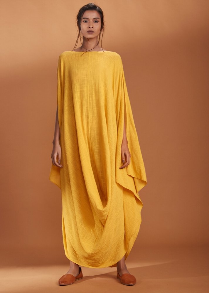 cowl kaftan with sleeve