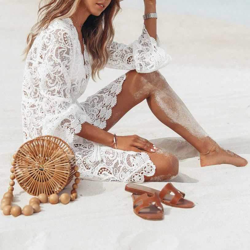 lace dress for beach