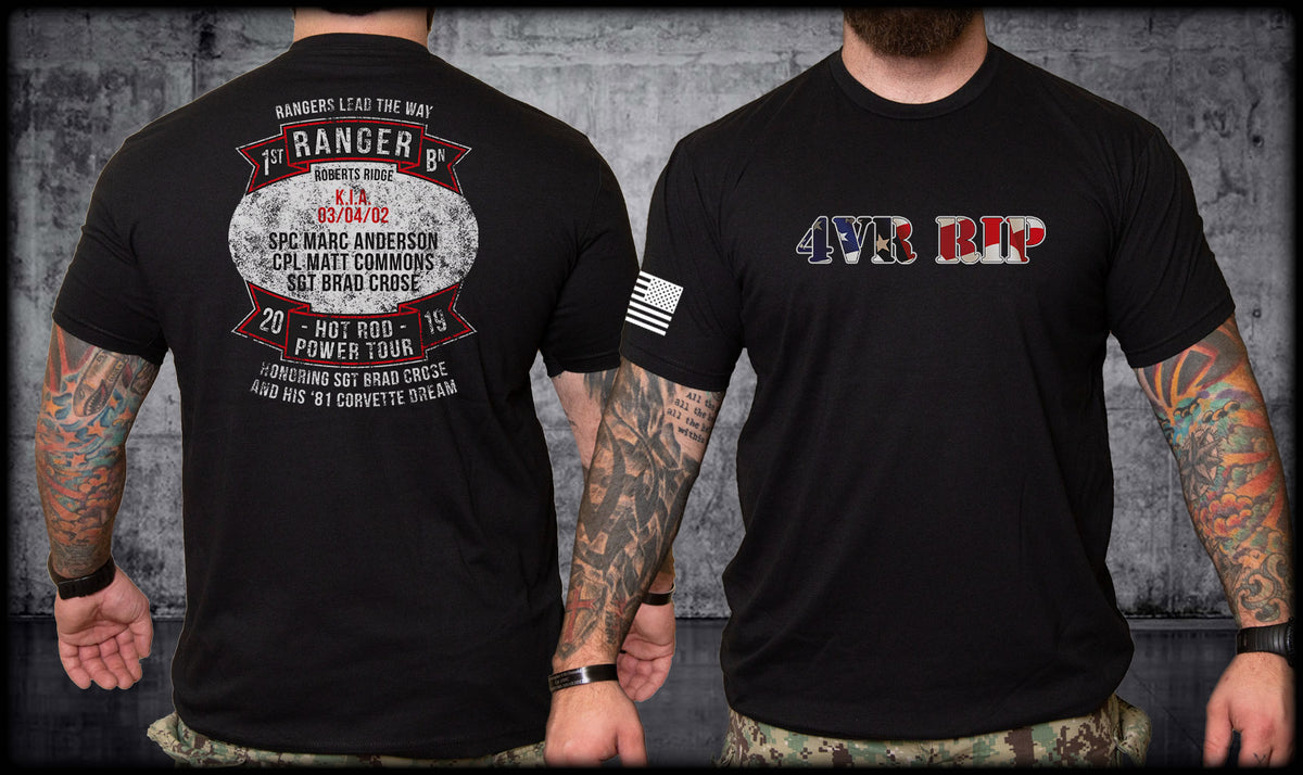 rangers all black shirt