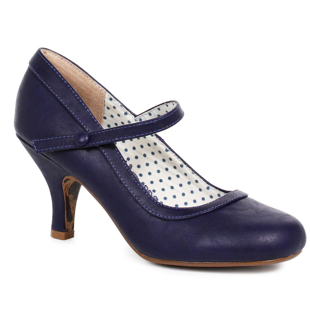 navy mary jane pumps
