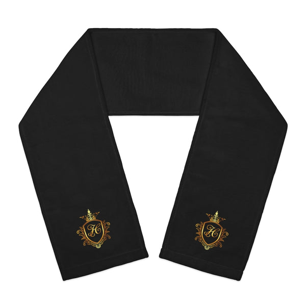 Black Crest Scarf