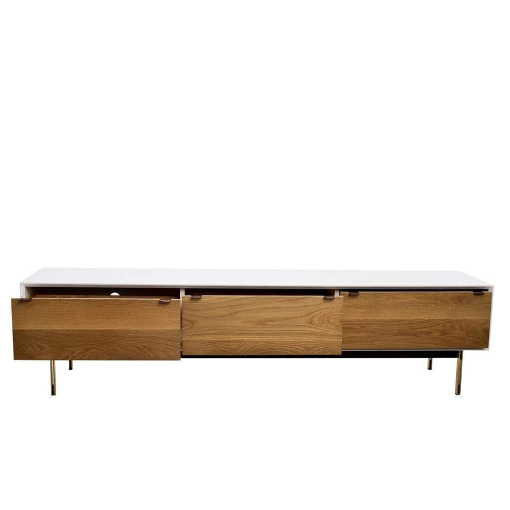 Tv 3 Drawer Media Console Organic Modernism