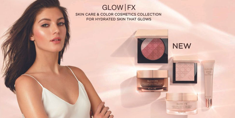 קולקציית הטיפוח והאיפור GLOW FX לעור זוהר