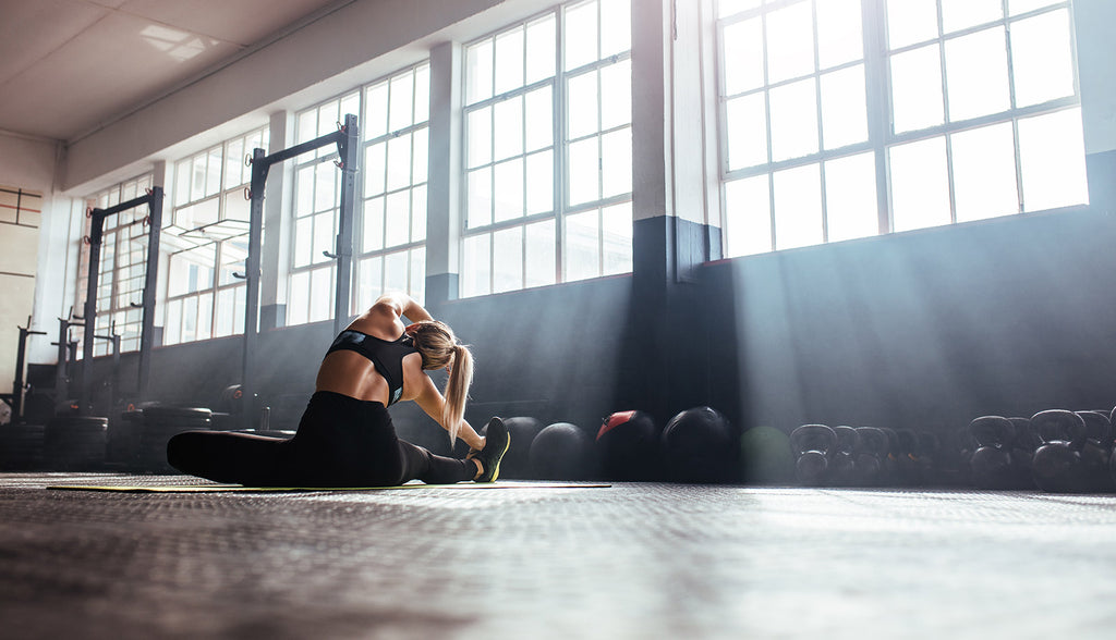 stretching