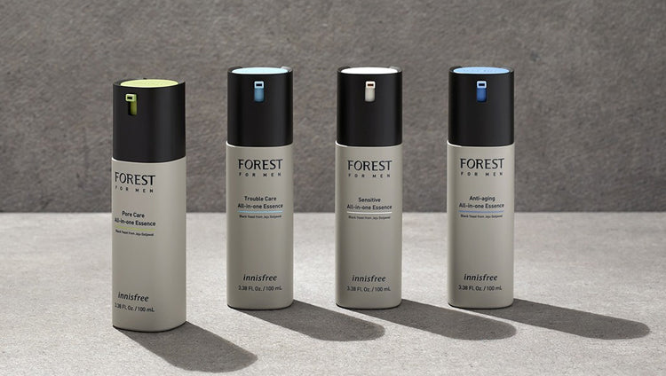 INNISFREE Forest For Men Pore Care All-In-One Essence | BONIIK Best Korean Beauty Skincare Makeup in Australia