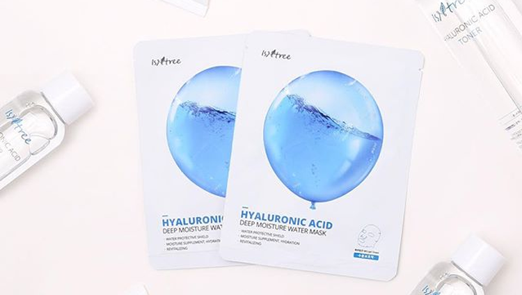 ISNTREE Hyaluronic Acid Deep Moisture Water Mask | BONIIK Best Korean Beauty Skincare Makeup in Australia