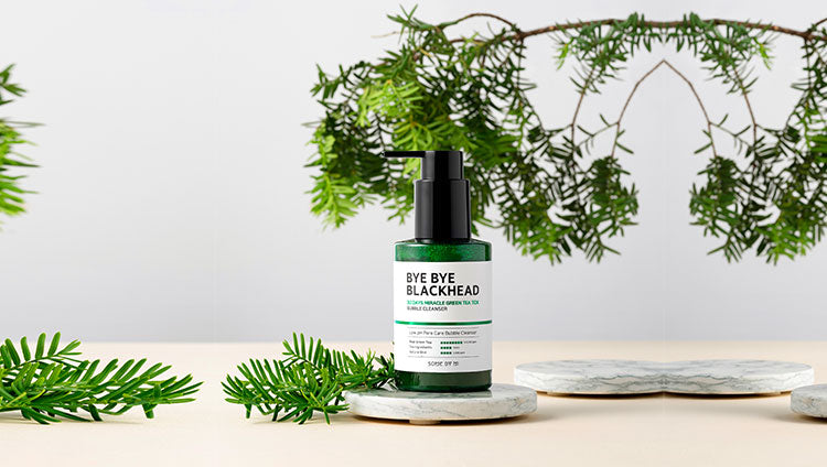 SOME BY MI Bye Bye Blackhead 30 Days Green Tea Tox Bubble Cleanser | BONIIK Best Korean Beauty Skin Care Makeup in Australia 