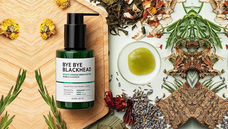 SOME BY MI Miracle Bye Bye 30 Days Blackhead Miracle Green Tea Tox Bubble Cleanser | CLEANSER | BONIIK