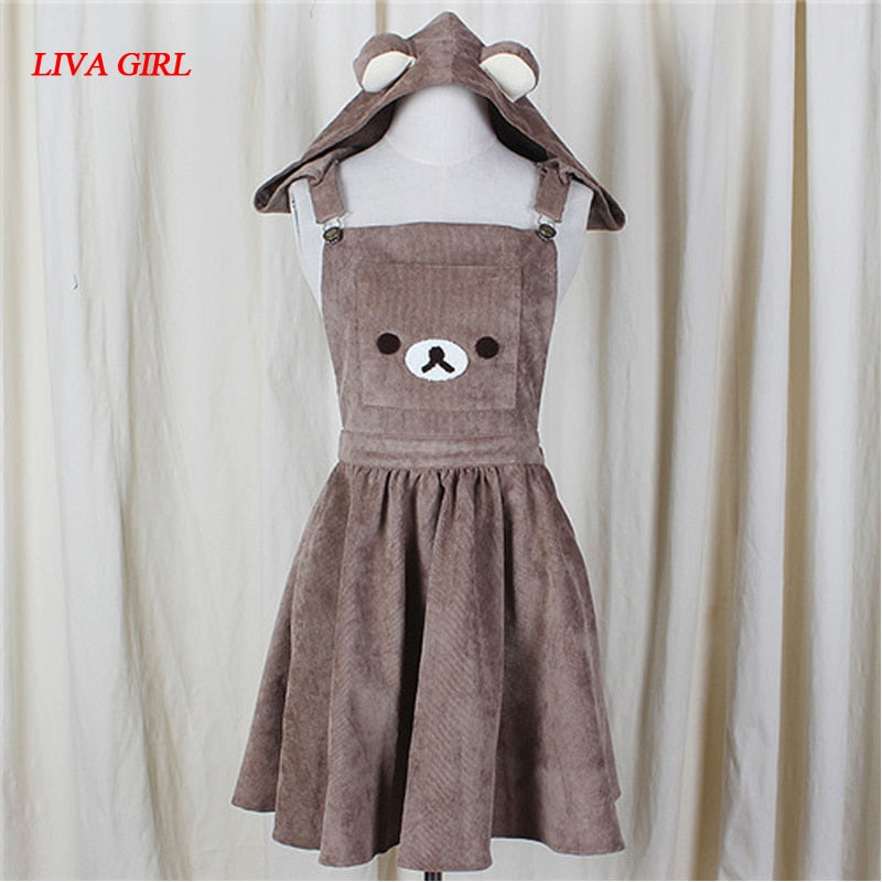 overall jumper skirt