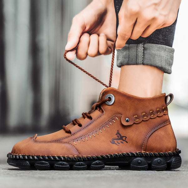 durable leather boots