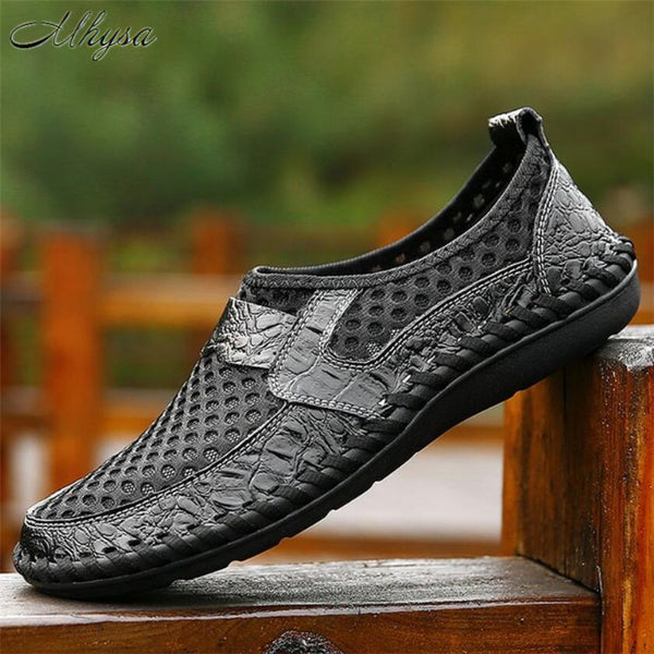 mens casual mesh shoes