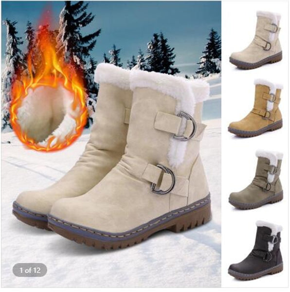 ladies short winter boots