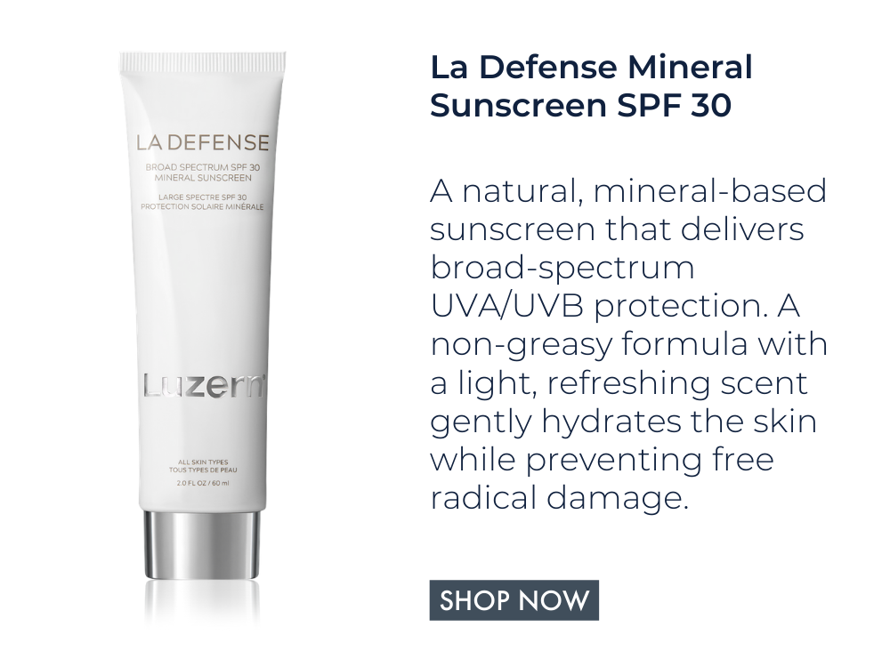 La Defense Mineral Sunscreen SPF 30 - Shop Now