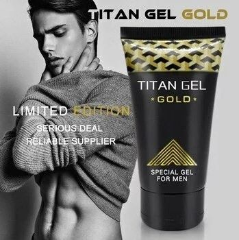 titan gel gold glamour man