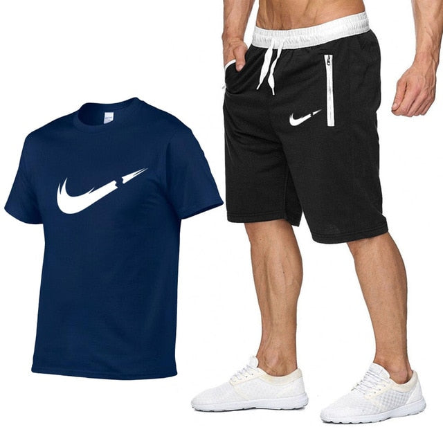 nike t shirt shorts set