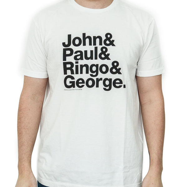 Experimental Jetset John Paul Ringo George T Shirt Walker Shop