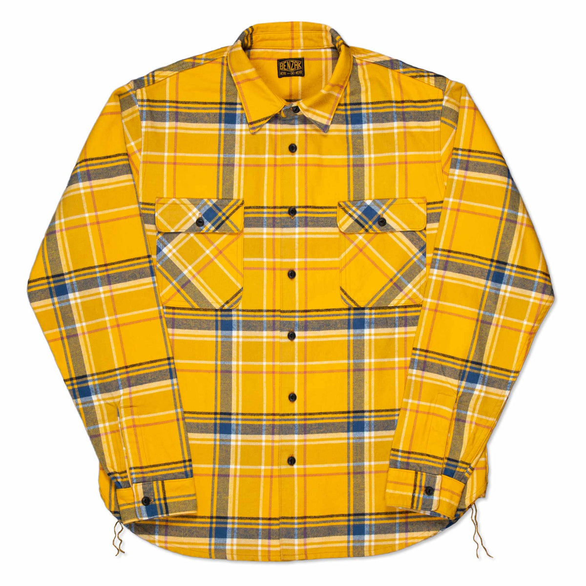 hyakki Flannel Checksh green | gulatilaw.com