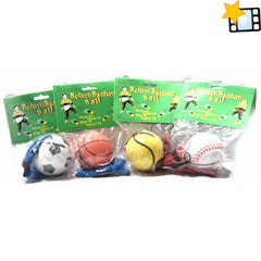 Rebound Ball with Velcro Wrist Strap