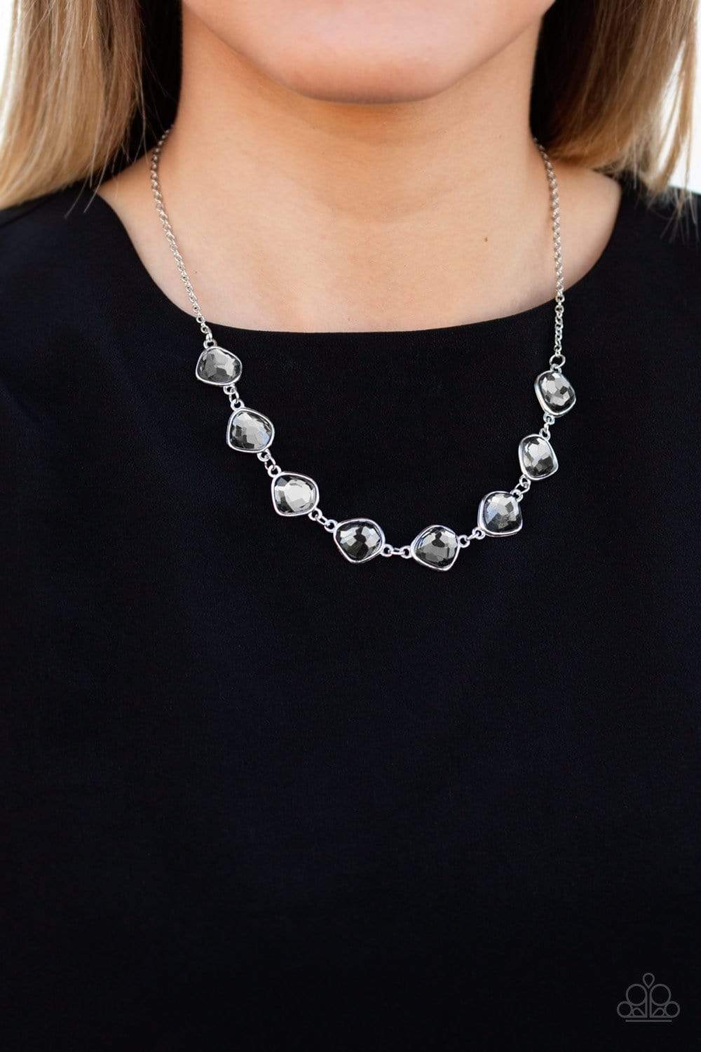 paparazzi silver chain necklace