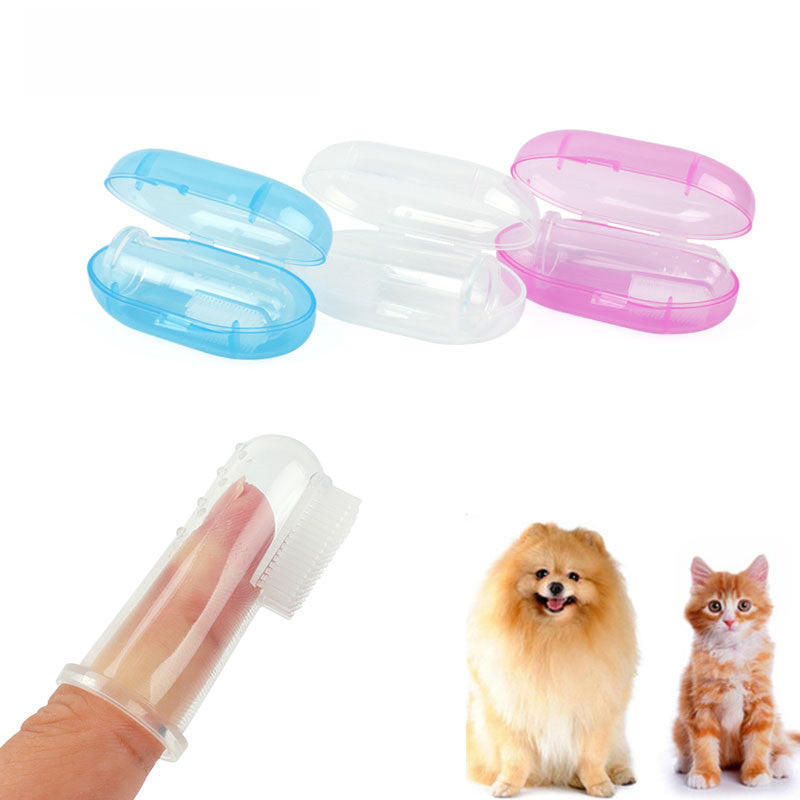 pet finger toothbrush