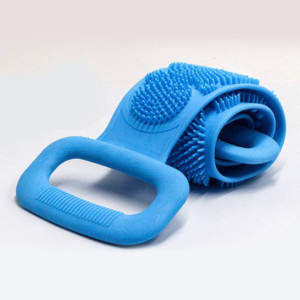 Silicone Bath Towel Exfoliating Body Brush 2 Packs, Easy to Clean