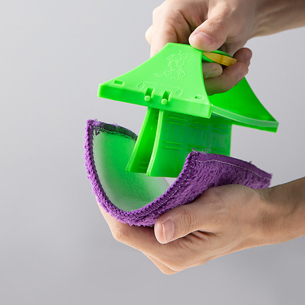 Multi-functional Microfiber Scrubber Cleaner, Window Cleaner Kit