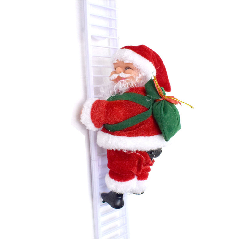 Electric Santa Claus Toy That Will Climb The Ladder