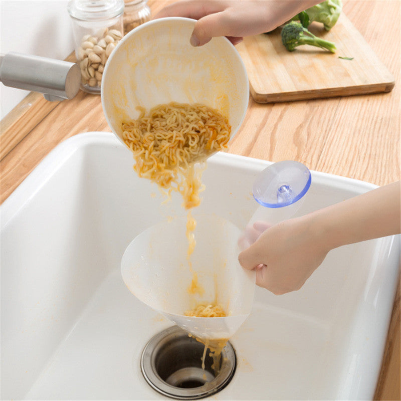 Self-Standing Drain Sink Leftover Filter, 2 Packs / 4 Packs
