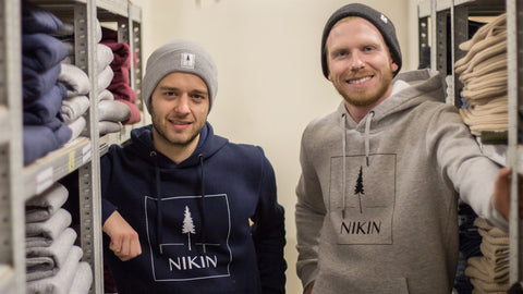Die NIKIN-Gründer Nicholas und Robin